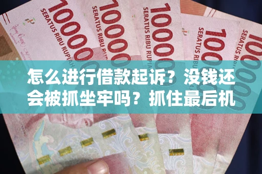 济南怎么进行借款起诉？没钱还会被抓坐牢吗？抓住最后机会！
