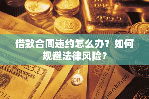 济南借款合同违约怎么办？如何规避法律风险？