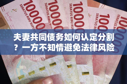 济南夫妻共同债务如何认定分割？一方不知情避免法律风险必看！